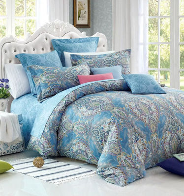 Customized Size Woven Winter Warm Sabanas Duvet Cover Bedding Sets Luxury Queen Comforter Sets