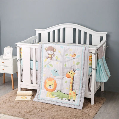 Comfortable and Breathable Baby Duvet Bedding Sets Collections for Girl's Nursery