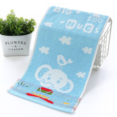 Custom Logo Children's Cotton Towel for Household Wiping Hands in Kindergarten
