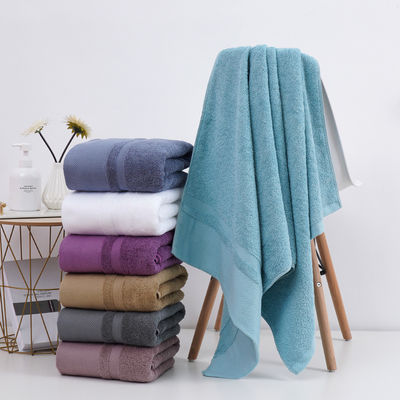 High Grade Rectangle 16S Long-staple Cotton Bath Towel for Hotel Bathrooms and Spas