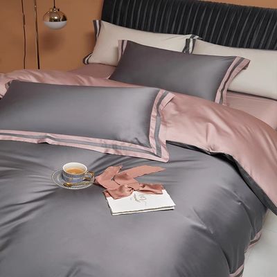 Mercury Home Textile 80s 400TC Bedding Set High Meticulous Cotton King Size Bedsheets