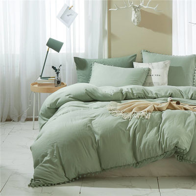 King Size Microfiber Bedding Set with 30 Degree Washing Temperature and 40 Fabric Count