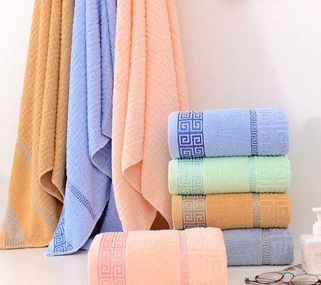 Luxury Face Towels Woven with Hypoallergenic 100% Combed Cotton and Design