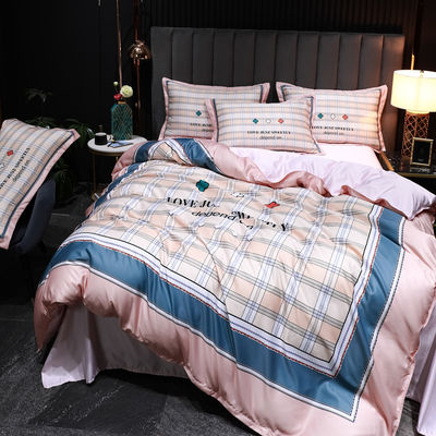 2023 Duvet Sets Washed Silk Bedding with Customized Designs and Sustainable Materials