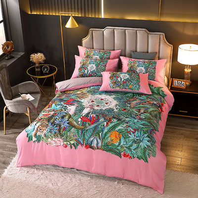 2023 Washed Silk Duvet Sets with Customized Color and National Standards Color Fastness