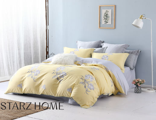 2023 Popular Plant Pattern Bedding Set with Soft Touch and 100% Cotton Bedsheets