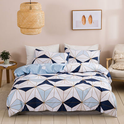 Customized Digital Printed Bed Sets Lightweight Duvet Cover Bedsheet Bed Sheet Bedding Set