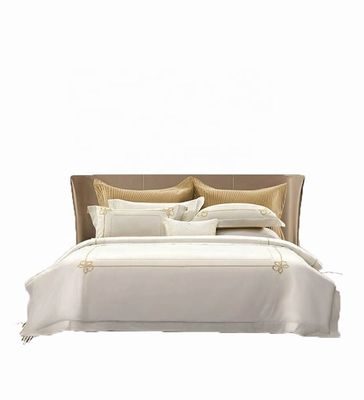 Solid Pattern 200S Double Stranded Long Staple Cotton 4 Piece Bedding Set A Must-Have