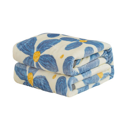 Thickened Milk Fleece Coral Flannel Sofa Cover for Office Nap and Air Conditioning