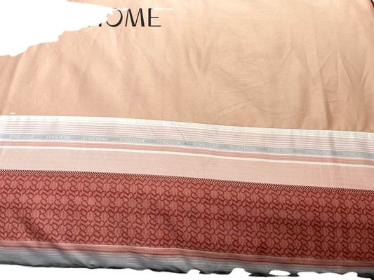 Hotel Bedding Linen 4 Pcs Egyptian Cotton Bedsheet Set with Modern Patchwork Pattern