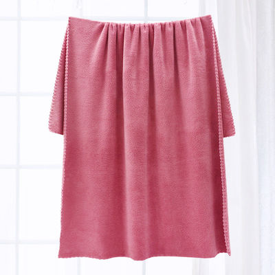 Home Hotel Traveling Spa Soft and Absorbent Coral Velvet Children's Bath Towel 50*100
