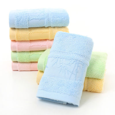 Hot Jacquard Bamboo Fiber Towel 25*50cm for Soft and Absorbent Household Cleaning