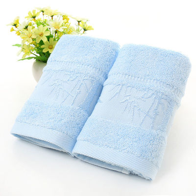 Hot Jacquard Bamboo Fiber Towel 25*50cm for Soft and Absorbent Household Cleaning