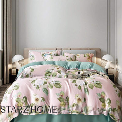 Design Printed Duvet Bedding Set with Solid Pattern and 300tc Thread Count