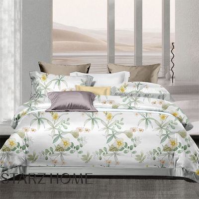 Design Printed Duvet Bedding Set with Solid Pattern and 300tc Thread Count