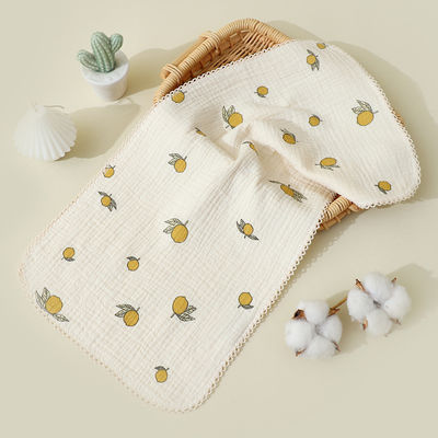 Animal Print 100% Cotton Custom Cartoon Printed Woven Baby Kids Small Mini Face Towel