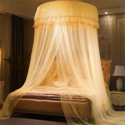 Protect Your Sleep with Our Dome Ceiling Mosquito Net 1.5/1.8/2m Bed Size Green Color