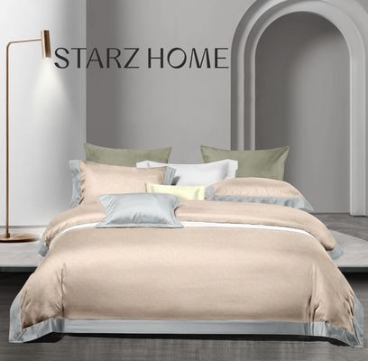 Home Customize Printing Queen King Size Cotton Bedding Sets with Plant Flowers and Plants