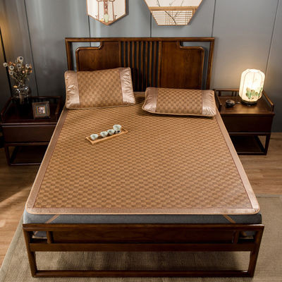 Stay Cool and Comfortable this Summer with a Customizable Three-Piece Rattan Mat Set
