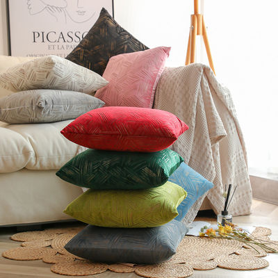 Nondisposable Soft Texture Polychrome Wrinkled Eight Character Cushion Pillow for All-age