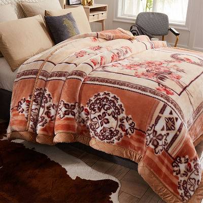 Woven Polyester Sublimation Blanket for Luxury Bed Printed Home Blanket in Winter