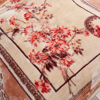 Woven Polyester Sublimation Blanket for Luxury Bed Printed Home Blanket in Winter