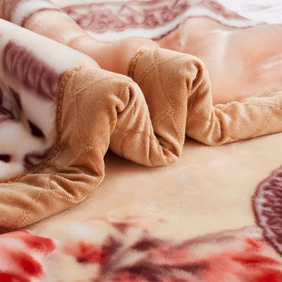 Woven Polyester Sublimation Blanket for Luxury Bed Printed Home Blanket in Winter