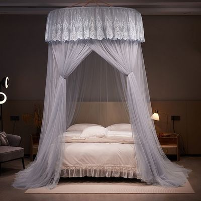 300tc Thread Count Beautiful Lace Dome Mosquito Net for Customized Bedding Set Designs
