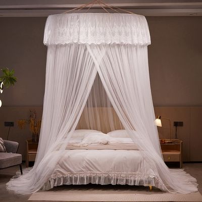 300tc Thread Count Beautiful Lace Dome Mosquito Net for Customized Bedding Set Designs