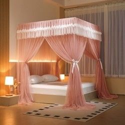 300tc Thread Count Beautiful Lace Dome Mosquito Net for Customized Bedding Set Designs