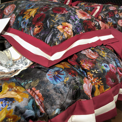 Summer Season Four-Piece Set 100% Long-staple Cotton Digital Print Customized Designs