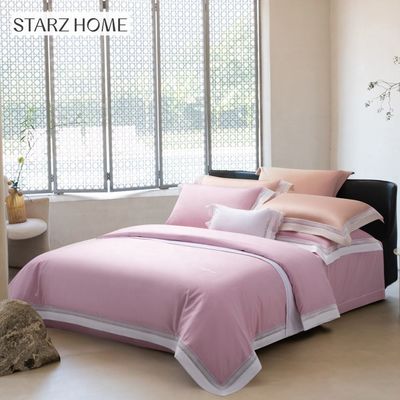Hotel 3-4kg Jacquard Cotton Bedding Set with 100% Cotton Pillow Case and Soft Texture