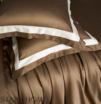 100% Cotton Bedding Set Custom Size Duvet Cover and Bed Sheet for Luxury 5 Star Hotels