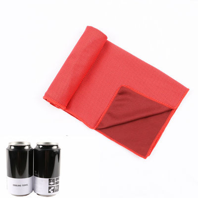Custom Logo Polyester Microfiber Cooling Towel for Sports and Outdoor Activities