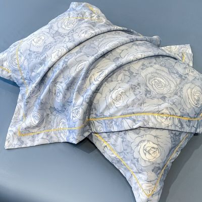 National Standards Color Fastness Grade Ice Silk Bedding Set Bed Cover Sheet for 2.0m Bed