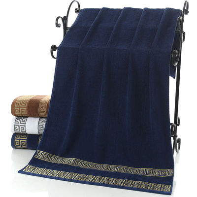 3kg Luxury Hotel Embroidery Custom Thick Super Soft Bathroom Bath 100% Cotton Towel Sets