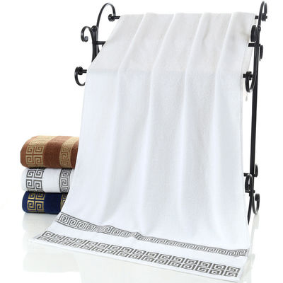 3kg Luxury Hotel Embroidery Custom Thick Super Soft Bathroom Bath 100% Cotton Towel Sets