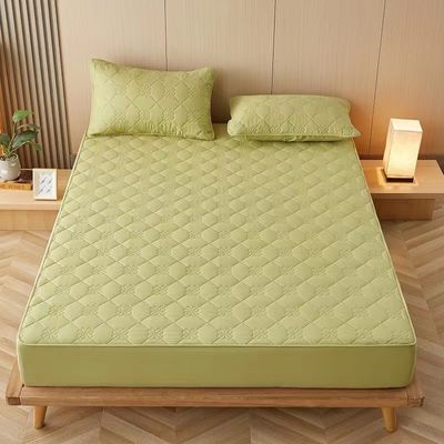 Fashion Washed Cotton Comforter Set Mattress Protector for Twin Full King Queen Size