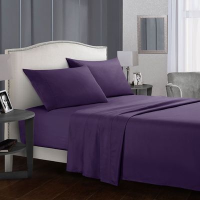 Polyester Cotton Four Piece Bedding Set for European and American Cross Border Markets