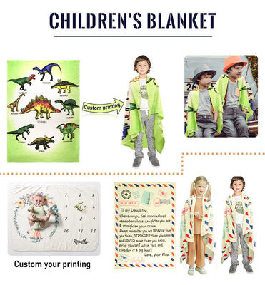 Popular Super Soft Solid Color 100 Polyester Striped Throw Blanket for Modern Design