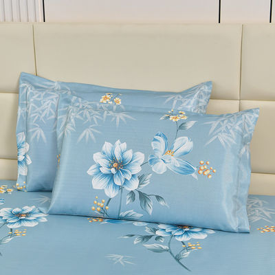 Stay Cool All Summer Long with Our Jacquard Ice Silk Cool Mat Three-piece Bedding Set