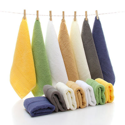 Custom Embroidery Logo 100% Cotton White Bath Hand Face Towel Set for Luxury 5 Star Hotels