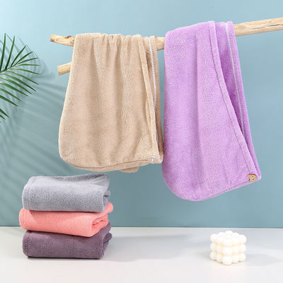 Home Hotel Spa Microfiber Shower Cap for Dry Hair Towel Promotion
