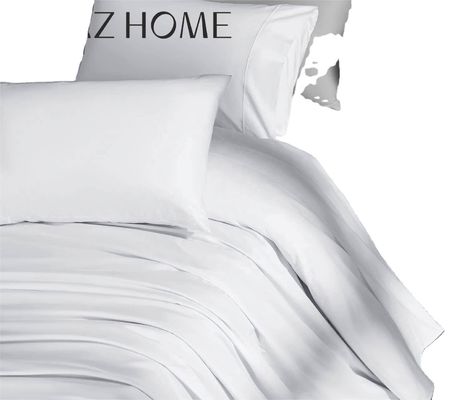 100% Organic Bamboo Bedsheets Bedding Set with Color Fastness Grade 4 in Modern Style