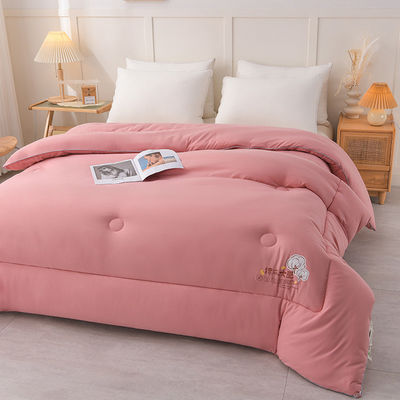 Sustainable Polyester Quilt Cotton Linen Blend Dual- for Spring and Autumn Winter Hotel