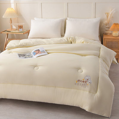 Sustainable Polyester Quilt Cotton Linen Blend Dual- for Spring and Autumn Winter Hotel