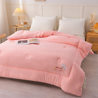 Sustainable Polyester Quilt Cotton Linen Blend Dual- for Spring and Autumn Winter Hotel