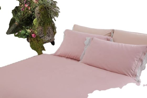 3-4kg Luxury Satin Silk Hotel Bedding Set with Beautiful Exquisite Jacquard Pattern