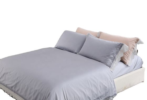 3-4kg Luxury Satin Silk Hotel Bedding Set with Beautiful Exquisite Jacquard Pattern