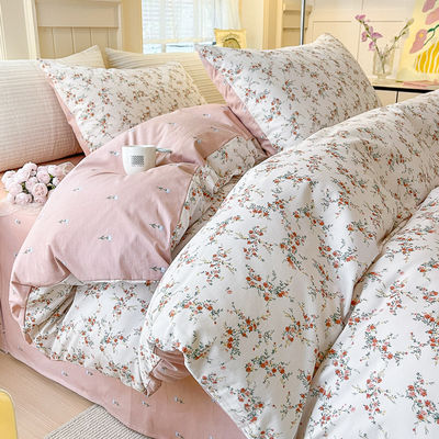 All-Season Comforter Set A-Class Aerobic Double Layer Yarn Four-Piece Set from France